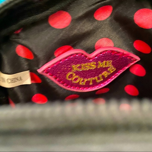 Kiss Me Couture Round Crossbody Bag w/Studded Decor and Tassels.🌹 - Picture 6 of 8